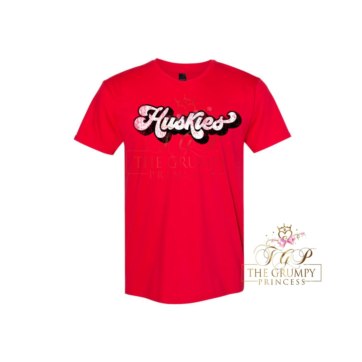 Red Huskies Tee