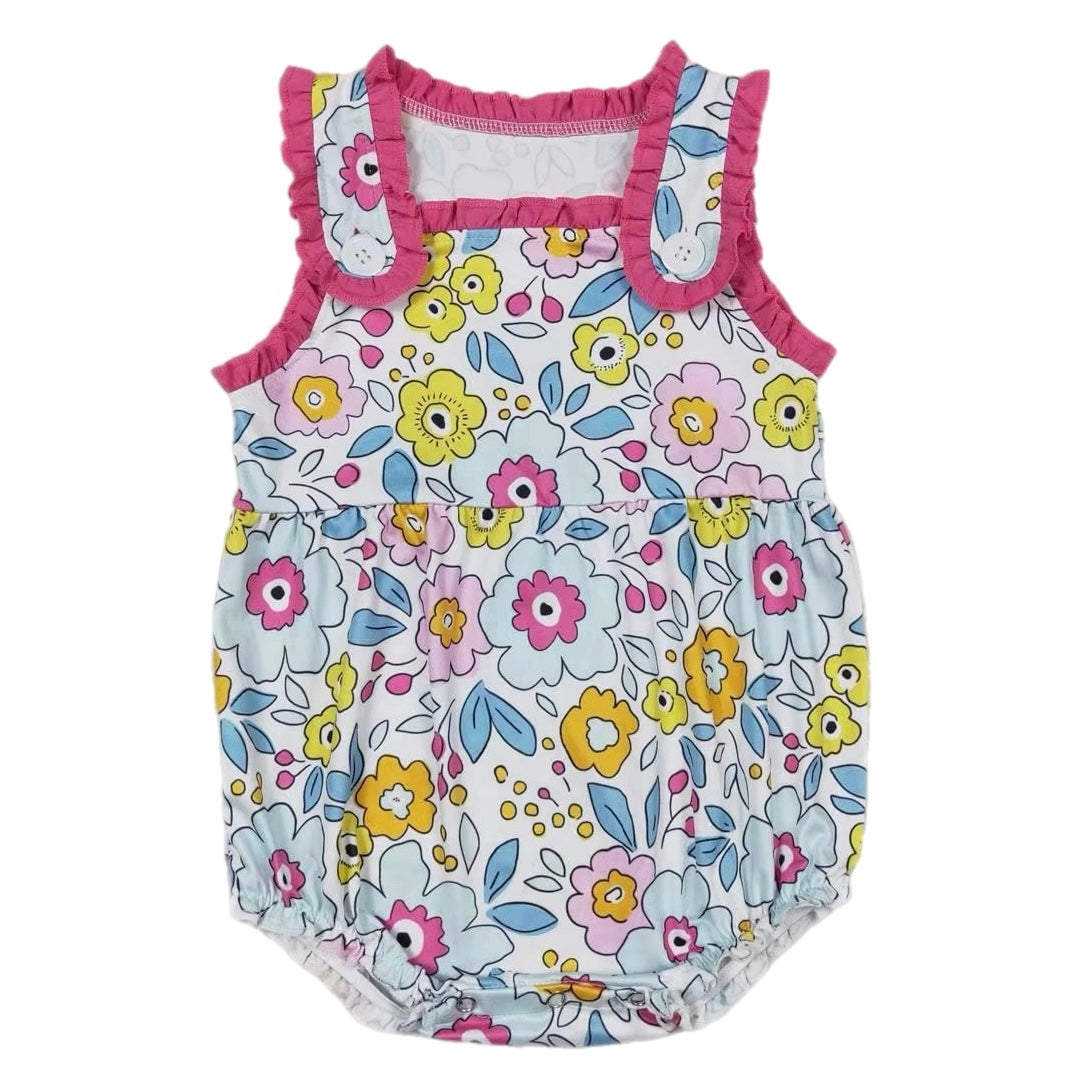 Flower Bubble Romper