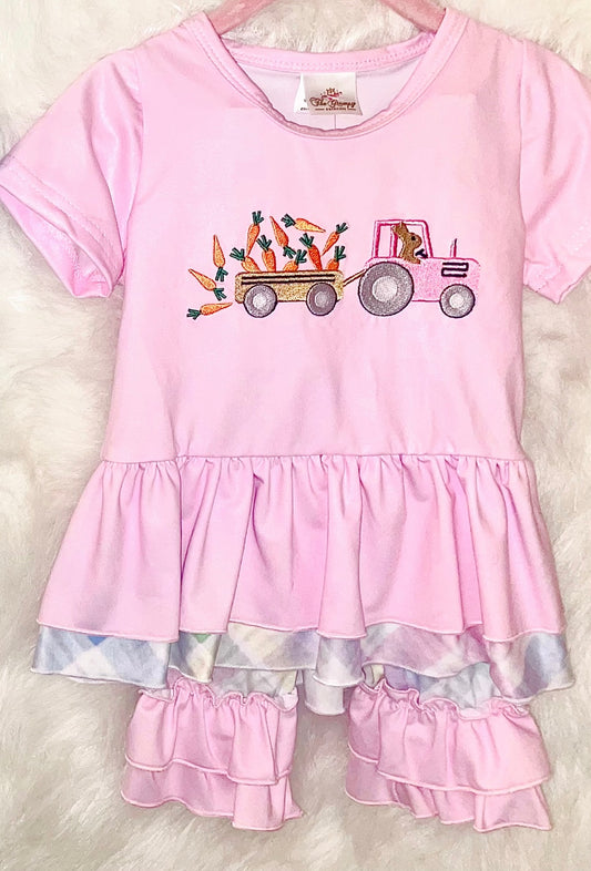 Girls Pink Easter Set