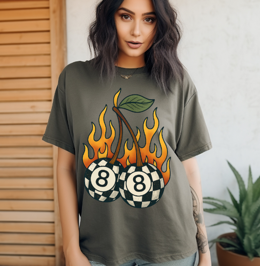 8 Ball Graphic Tee